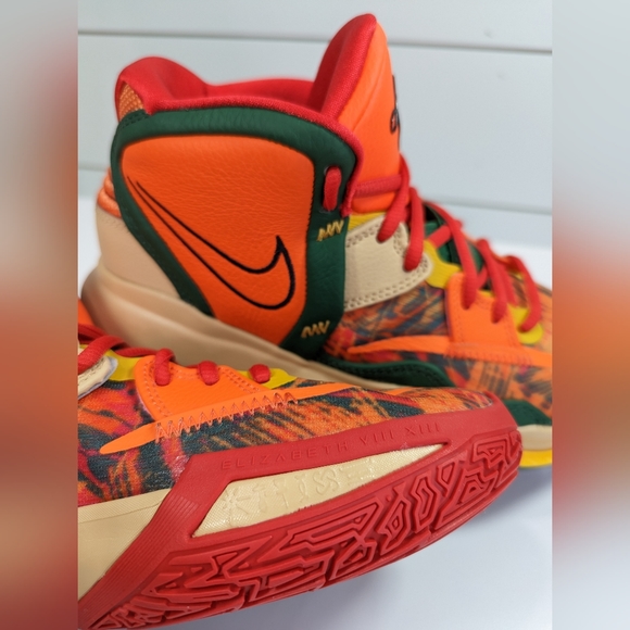 Nike Kyrie Infinity 1 World 1 people Casual Orange Basketball Sneakers size 7.5 - Picture 5 of 13